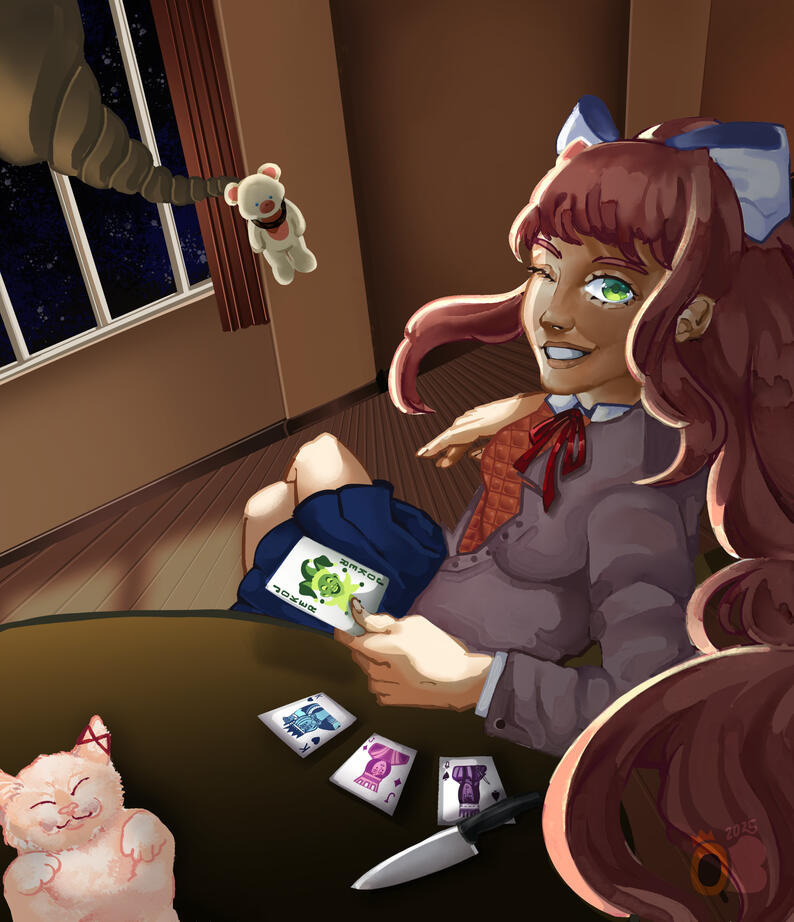 Arte Digital - JUST MONIKA Arte Digital - JUST MONIKA