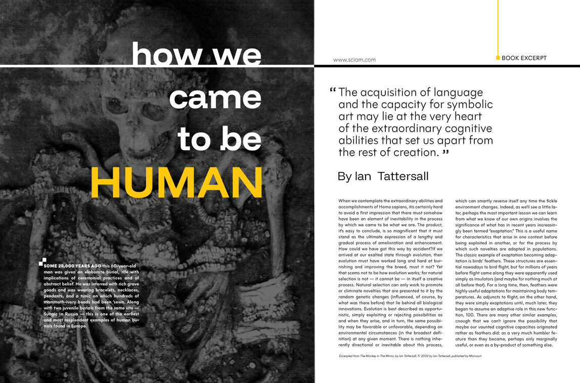 páginas how we came to be human páginas how we came to be human